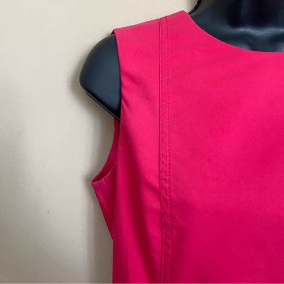Calvin Klein Hot Pink Sleeveless Sheath Dress - Picture 6 of 9